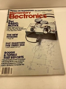 Elementary Electronics May-Jun 1979 MAGAZINE  - BUILD SIGNAL SNARE - Picture 1 of 2