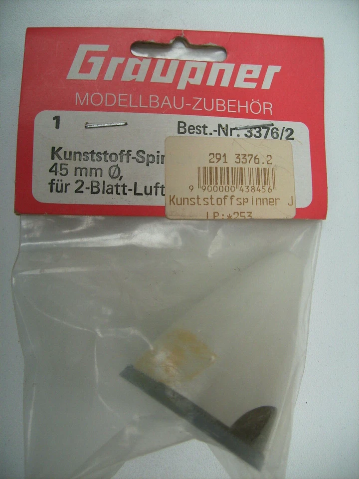 Graupner 3376.2 Hilandero de plástico para 2 hojas 45 mm de diámetro Foto 1 de 1