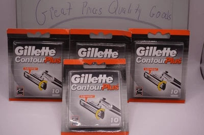 Gillette Contour Plus Pack de 40 Cartuchos de Hoja de Recarga (Igual que Atra Plus) Foto 1 de 2