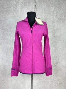 Icebreaker Women’s Descender LS Zip Jacket With Tags Merino Wool Blend Size S - Picture 1 of 13