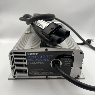 YAMAHA 2 Prong G19 G22 48V Golf Cart Charger Model JW2-H2107-03 OEM QUALITY - Image 1 of 4