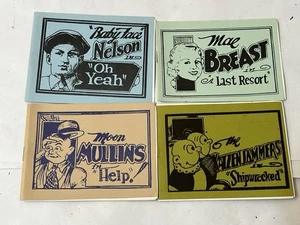 Rare 1930-40s Tijuana Bible Comics Adult Lot of 4 Baby Face Nelson Mae Breast - Bild 1 von 1