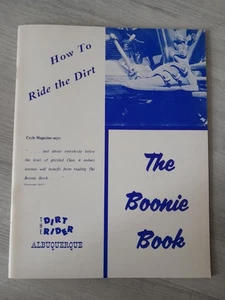 1971 The Boonie Book by the Dirt Rider Vintage Motor Bike/Dirt Bike Magazine - Picture 1 of 4
