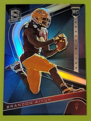 2020 Panini Chronicles Draft Picks - Spectra Draft Picks Brandon Aiyuk (RC) #7 - Image 1 of 2