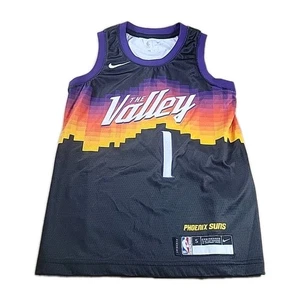 Nike Authentic Devin Booker Suns City Edition “The Valley” Jersey Size SM. YOUTH - Picture 1 of 10