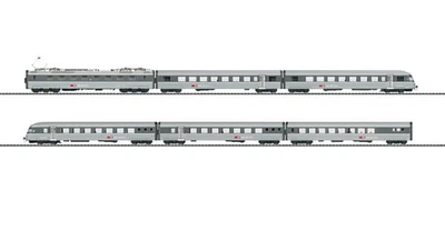 TRIX 22236  - SBB/CFF/FFS - "SOURIS GRISE" - RABe - DCC-SX/SON ! BIEN (AS-5614) - Photo 1/4