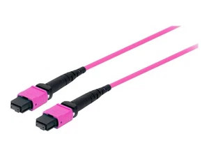 Digital Data Communications LWL Patchkabel MTP->MTP 10.00m Multimode OM4 Aqua - - Photo 1/2