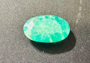 BEAUTIFUL HUGE COLAMBIAN EMERALD 35.55 CARAT NATURAL COLOR . - Picture 1 of 5