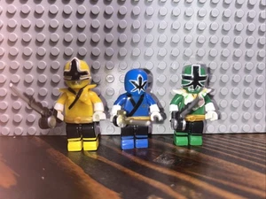 Lot Of 3 Mega Bloks Power Rangers Samurai Mega - Picture 1 of 5
