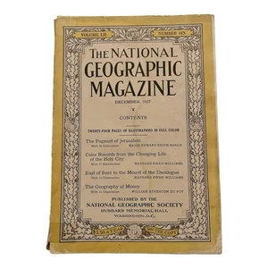 National Geographic Volume LII Number SIX DECEMBER 1927 (FC47-1) - Picture 1 of 7