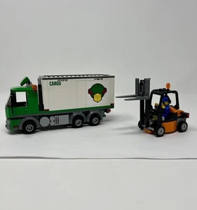 LEGO CITY 60020 Camión de Carga y Carretilla Elevadora 2013 - Juego Incompleto - Imagen 1 de 18
