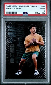 💥2023 Metal Universe Champions Bryce Young ROOKIE #119 All Millennium PSA 9!💥 - Picture 1 of 3
