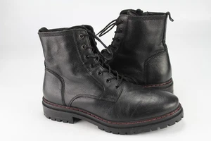 Botas bajas Bench T.46 para hombre botas invierno cuero negro EXCELENTE - Imagen 1 de 5