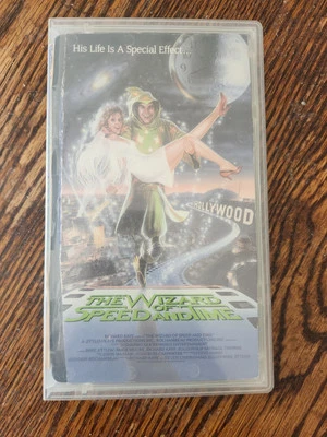 The Wizard of Speed & Time VHS 1989 Rare Screener Copy  - Image 1 of 4