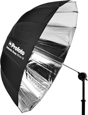 Profoto Umbrella Deep Silver M + Umbrella Shallow White M - Bild 1 von 4
