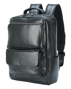Mochila de cuero para libro Masa Kawa para hombre Mochila de negocios Cuero de vaca Impermeable 880 - Imagen 1 de 7