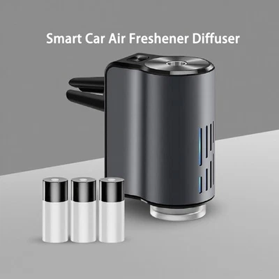 Smart Car Air Freshener Diffuser Car Fragrance With 3Pcs Perfume Essential Oils