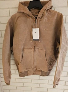 Nike Life Men’s SZ S Full-Zip Unlined Jacket Hemp FZ6575-200 NEW - Picture 1 of 10