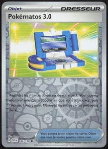 Carte Pokémon Pokématos 3.0 186/198 Reverse   Écarlate et Violet Français - Picture 1 of 2