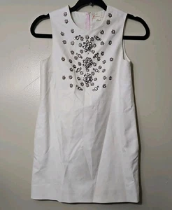 Jcrew Crewcuts Girls' Gracen dress in cotton cady SZ 12 - Picture 1 of 8