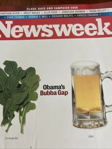 Newsweek Magazine "Obama's Bubba Gap" May 5, 2008 - Foto 1 di 1