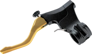 PERFORMANCE MACHINE (PM) 0062-2107M-SMG Clutch Lever Assembly - Gold Ops - Picture 1 of 2