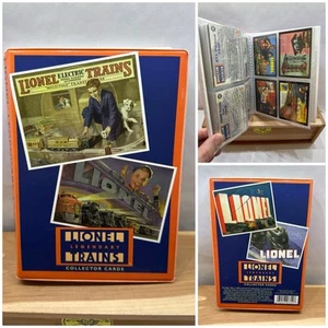 Lionel Legendary Trains Collector Cards 1997 Set of 72 with binder Complete Set - Picture 1 of 12