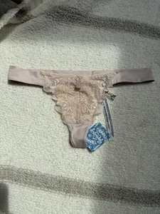 Free People Tanga Unterwäsche Intimate Größe S rosa rosa glatt  - Bild 1 von 5