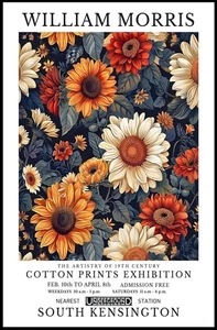 19th Century Cotton Prints Cultural or Heritage Poster - Picture 1 of 12