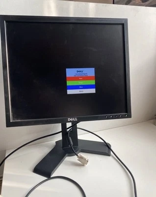 Dell P190Sb 19” LCD Monitor mit Standfuß, VGA, gebraucht - Bild 1 von 4