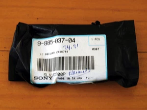 NOS Sony decoder IC ZR3678 Sony parte 9-885-037-04 - Foto 1 di 1