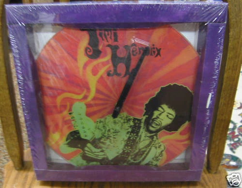 Relógio de parede Jimmy Hendrex 12 polegadas redondo vidro - Imagem 1 de 1