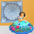 Jello Molds Plastic Molde Mexicano en Forma de Faldita para Cualquier Princesa