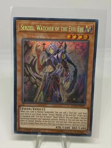 YuGiOh: Serziel, Watcher of the Evil Eye -INCH-EN027 Secret Rare - Picture 1 of 1