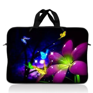 Laptoptasche Tasche mit Griff passend für Asus Dell Apple Chromebook 11,6" 11 12 lila - Bild 1 von 5