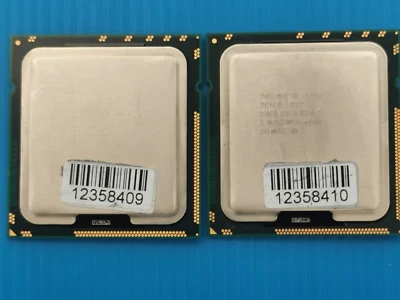 Intel Core i7-950 Quad Core 3.06GHz 8M LGA1366 Socket B Processor CPU SLBEN 2x - Image 1 of 4