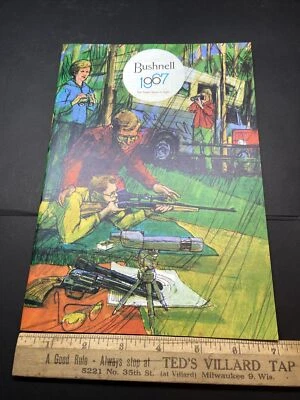 Vintage 1967 Bushnell Sports Optics Sight Scope Gun Hunting Catalog Binoculars - Image 1 of 3