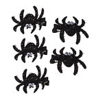 Halloween Spider Hair Clips with Movable Eye - 5Pcs