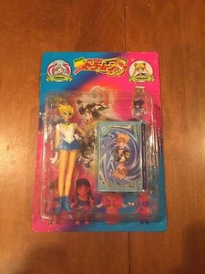 Sailormoon Sailoruranus Action Figure with Card from Japan New in Package NIB - Picture 1 of 2