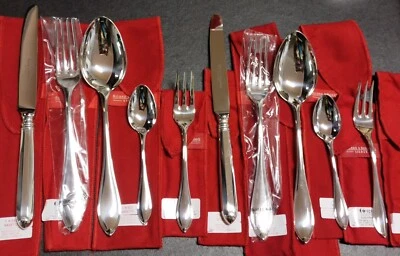 ROBBE &BERKING NAVETTE 10TL MENÜBESTECK 925 STERLING SILBER BESTECK UNBENUTZT - Bild 1 von 2