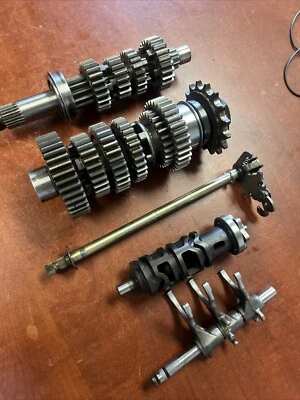 2002-2004 02 03 04 TRIUMPH DAYTONA 600 ENGINE MOTOR TRANSMISSION TRANNY GEARS Foto 1 de 4