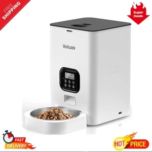 2024 Automatic Cat Feeders Timed Pet Feeder Programmable Control, 4 Daily Meals✨ - Picture 1 of 7