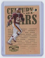 2005 Donruss Throwback Threads Deion Sanders Football Card #CS-5