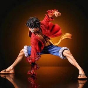 Action Figure Rubber One Piece Luffy 25cm Statua D. Luffy Nuovo - Foto 1 di 3