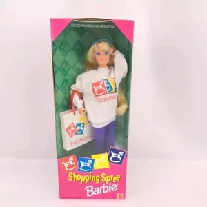 Shopping Spree Barbie 1994 Fao Schwarz Mattel Edition Souvenir Doll Vintage Box - Picture 1 of 12