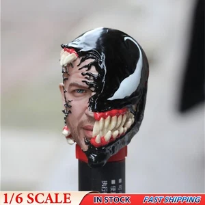 Figura de héroe 1/6 modelo Tom Hardy Venom Edward Man cabeza esculpida F 12" hágalo usted mismo Hot Toys - Imagen 1 de 7
