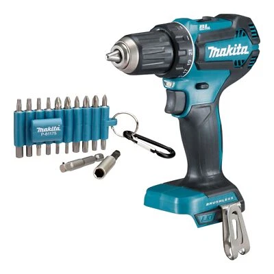 Makita DDF 485 Z Akku Bohrschrauber 18 V 50 Nm Brushless + 22 tlg. Bit Set - Bild 1 von 4