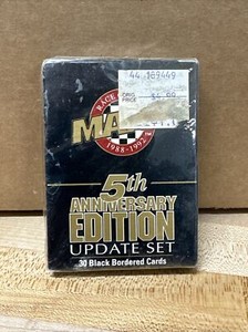 1992 MAXX Race Cards Update Set 5th Anniversary 30 Black Bordered Brand New! 133
