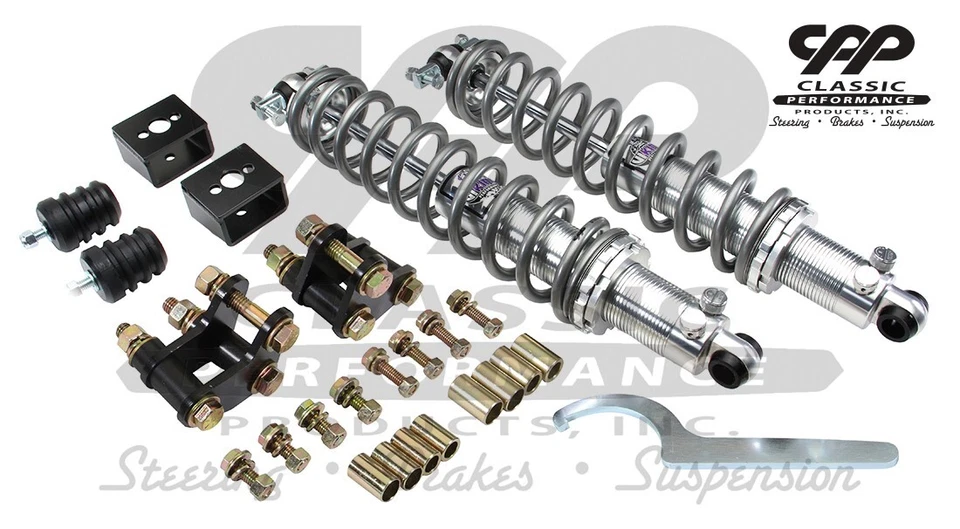 1964-72 Chevy Chevelle Rear Coilover Conversion Kit Double Adjustable Coil Overs Foto 1 de 4