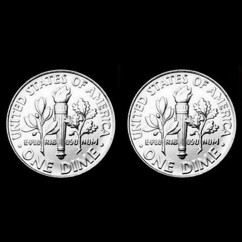 2018  P & D   Roosevelt Dimes - BU (two coins) Cover